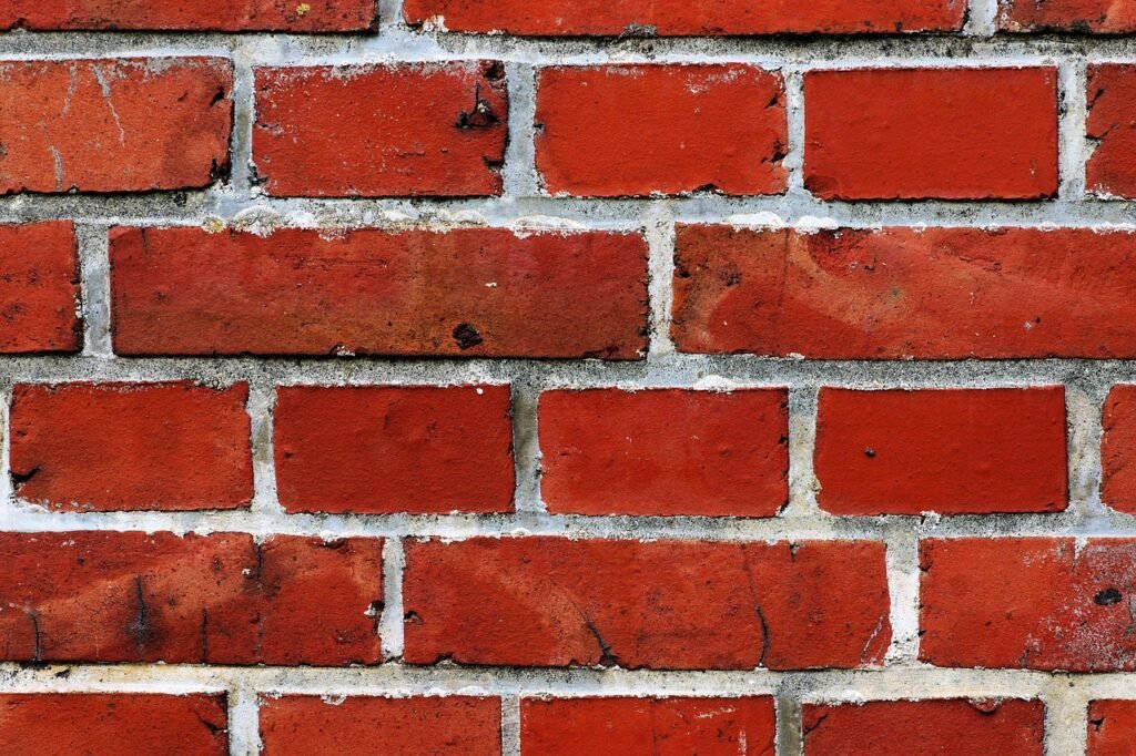 a brick wall, symbolizing the obstacles many men face in Bible reading.