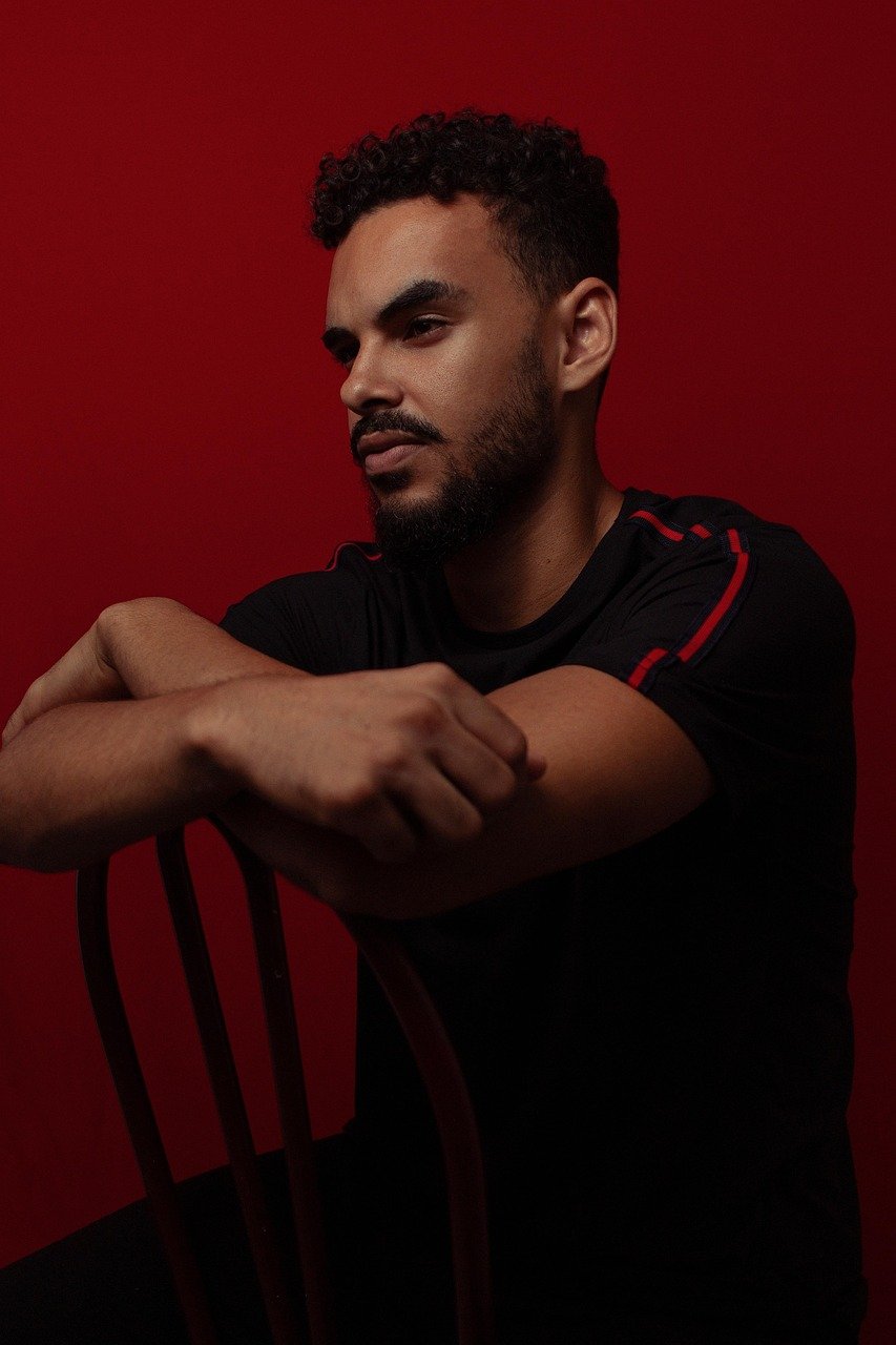 Image of a man in thought--showing the technique of meditation